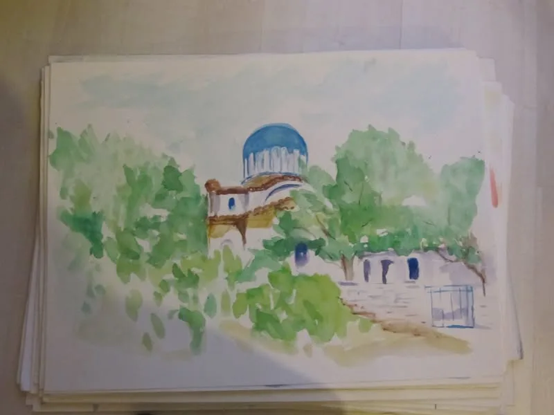 Suluboya Çalışması 13